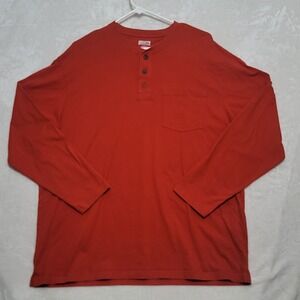 Duluth Trading Co. Polo Shirt Men's Size 2XL XXL Orange Short Sleeve Casual